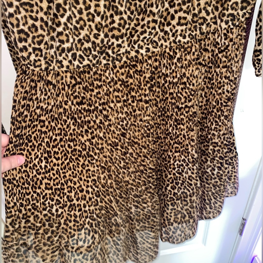 Michael Kors Leopard Print Dress - Picture 4 of 7